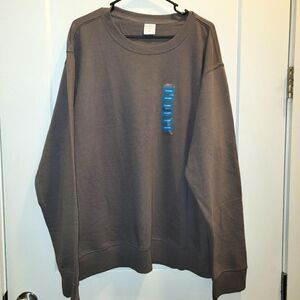 Men’s Berkley Jensen Fleece Crewneck  Sweatshirt NWT XXL